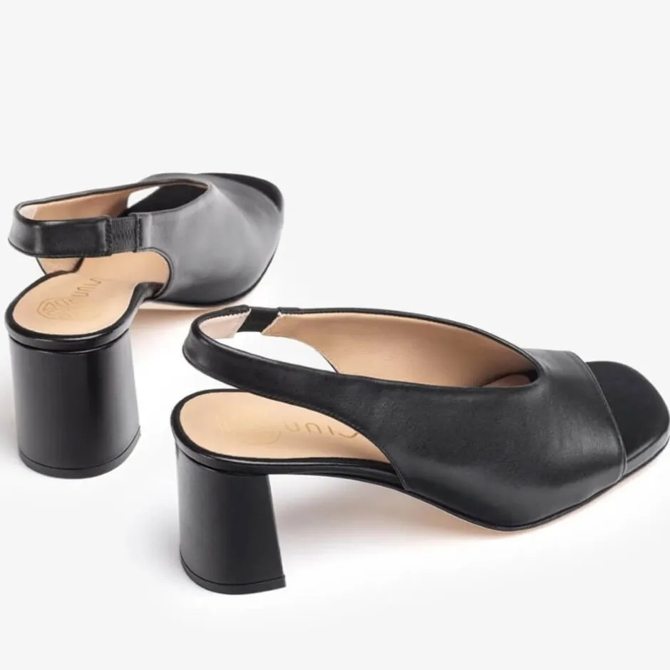 unisa_mondy_peeptoe_sling_3.webp UNISA Sandals | Heels*MONDY PEEPTOE SLINGBACK-BLACK Leather