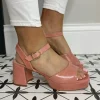 UNISA Sandals | Heels*NEY Platform Sandal-CORAL