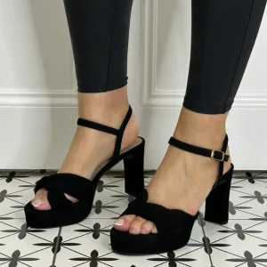 UNISA Sandals | Heels*ONOA Platform Sandal-BLACK