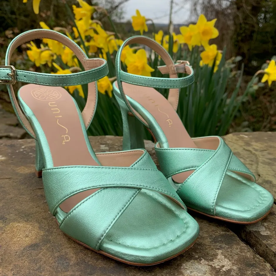 unisa_solce_sandal_aquama_3.webp UNISA Sandals | Heels*SOLCE Sandal Aquamarine