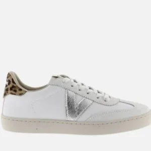 Victoria Casual Shoes | Trainers*Berlin Trainers 1126206 Silver Leopard Print