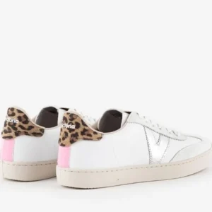 Victoria Casual Shoes | Trainers*Berlin Trainers 1126206 Silver Leopard Print