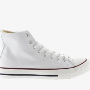 Victoria Casual Shoes | Trainers*TRIBU BOTÍN CANVAS BASKETBALL MID BOOT 106500-WHITE