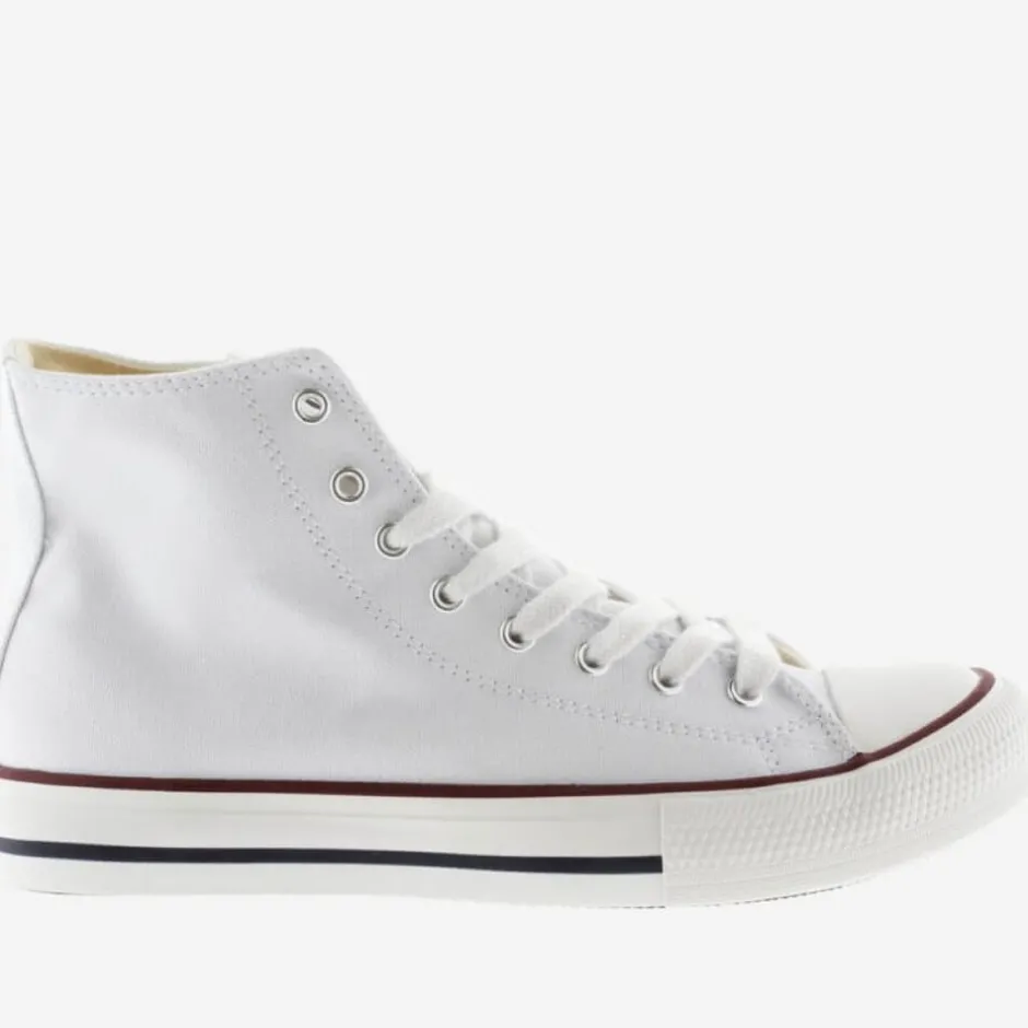 victoria_tribu_botn_canva_0.webp Victoria Casual Shoes | Trainers*TRIBU BOTÍN CANVAS BASKETBALL MID BOOT 106500-WHITE