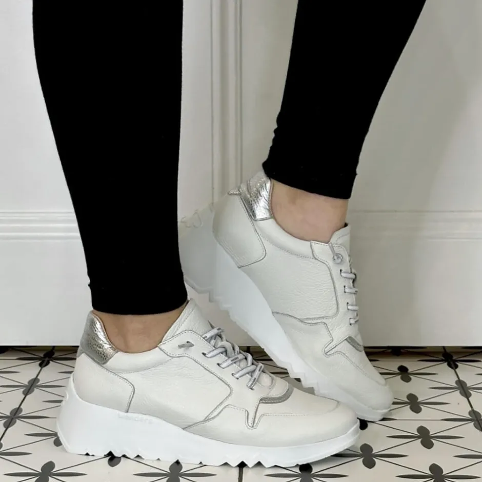 wonders_adore_wedge_train_0-1.webp Wonders Casual Shoes | Trainers*Adore Wedge Trainer E-6761-WHITE