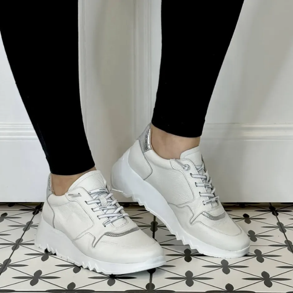 wonders_adore_wedge_train_1-1.webp Wonders Casual Shoes | Trainers*Adore Wedge Trainer E-6761-WHITE