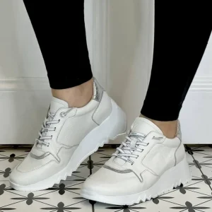 Wonders Casual Shoes | Trainers*Adore Wedge Trainer E-6761-WHITE
