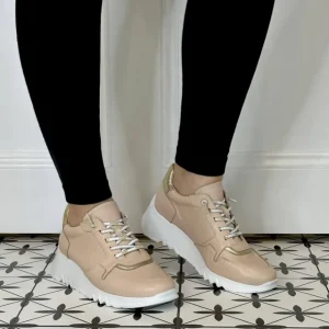 Wonders Casual Shoes | Trainers*Adore Wedge Trainer E-6761 Palo Nude