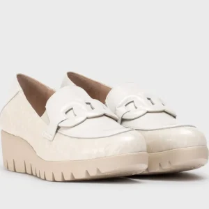 Wonders Wedges | Loafers*Brisa Fly Wedge C-33330 -OFF WHITE