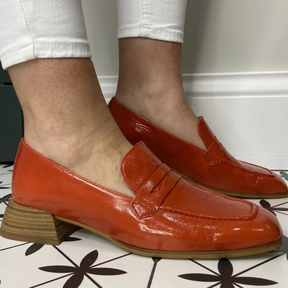 wonders_c_patent_leather__0.webp Wonders Casual Shoes | Loafers*C-7122 Patent Leather Loafer-RED