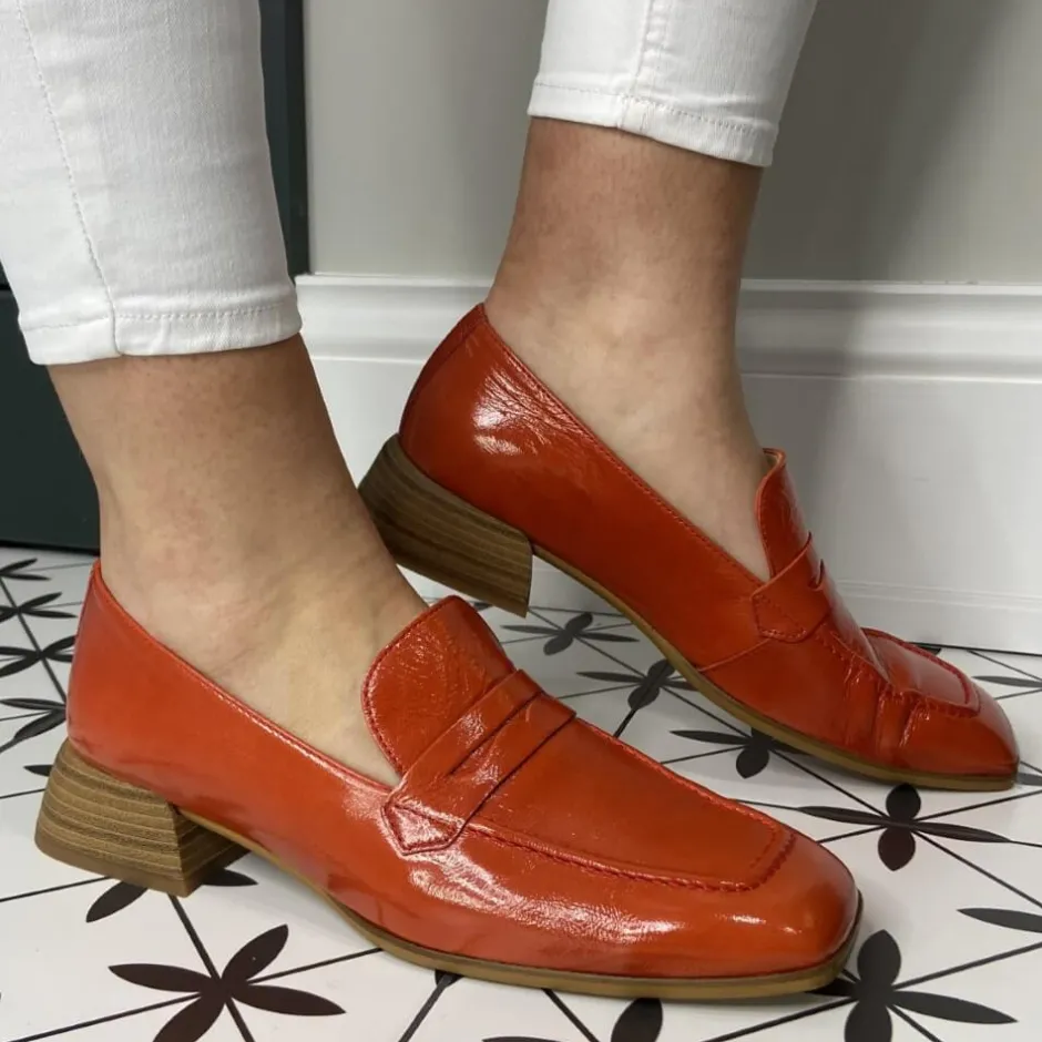 wonders_c_patent_leather__1.webp Wonders Casual Shoes | Loafers*C-7122 Patent Leather Loafer-RED