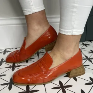 Wonders Casual Shoes | Loafers*C-7122 Patent Leather Loafer-RED