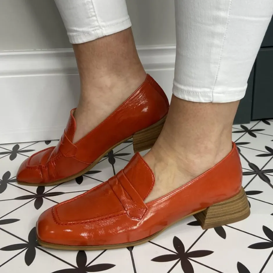 wonders_c_patent_leather__4.webp Wonders Casual Shoes | Loafers*C-7122 Patent Leather Loafer-RED
