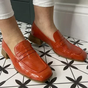 Wonders Casual Shoes | Loafers*C-7122 Patent Leather Loafer-RED