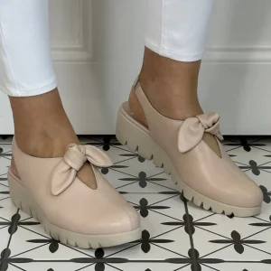 Wonders Casual Shoes | Sandals*Fly Slingback Bow C-33315-NUDE