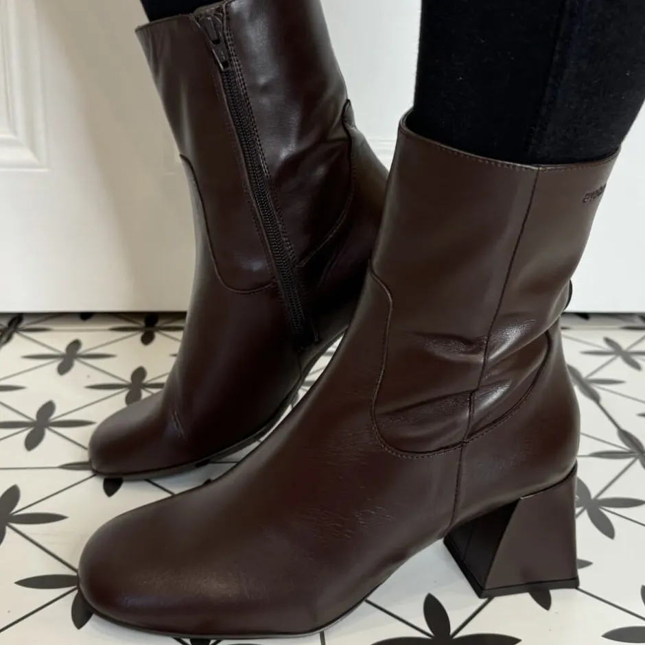 wonders_h_mandy_testa_bro_1.webp Wonders Ankle Boots*H-6212 Mandy Testa Brown