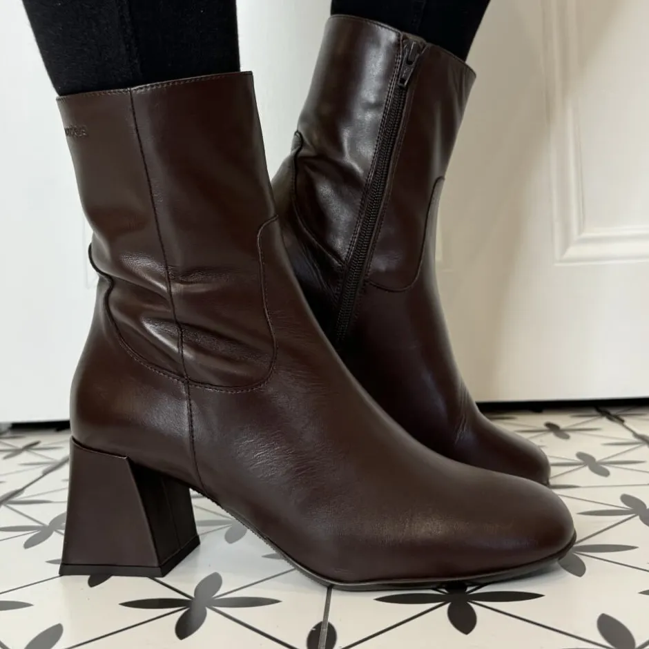 wonders_h_mandy_testa_bro_2.webp Wonders Ankle Boots*H-6212 Mandy Testa Brown