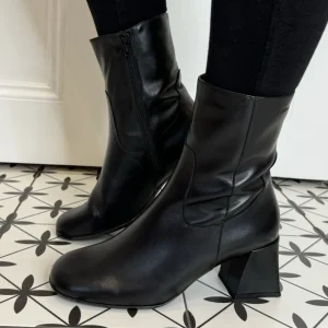 Wonders Ankle Boots*H-6212 Mandy-BLACK