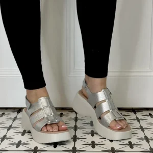 Wonders Casual Shoes | Sandals*Nora Sandal D-9724 SILVER