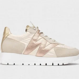Wonders Casual Shoes | Trainers*Oslo Trainers A-2464 Beige Gold