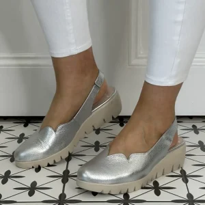 Wonders Casual Shoes | Sandals*Slingback C-33260 Abril-SILVER