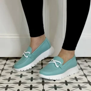 Wonders Casual Shoes | Loafers*Slip-on Aura A-2480-SEA BLUE