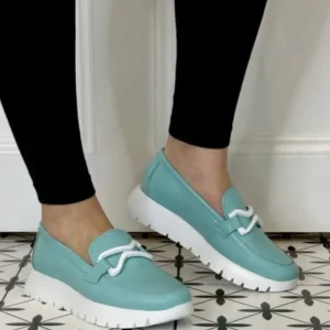 Wonders Casual Shoes | Loafers*Slip-on Aura A-2480-SEA BLUE