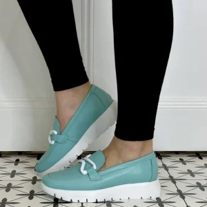 Wonders Casual Shoes | Loafers*Slip-on Aura A-2480-SEA BLUE