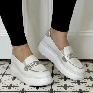Wonders Casual Shoes | Loafers*Slip-on Bacan A-2671-WHITE