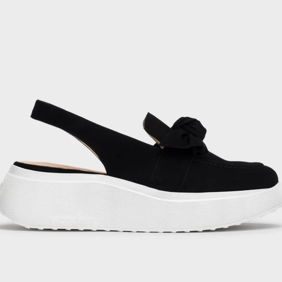 wonders_tokio_a_slingback_0.webp Wonders Casual Shoes | Sandals*Tokio A-3603 Slingbacks-BLACK