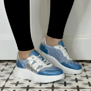 Wonders Casual Shoes | Trainers*Zenit Trainers A-3622 Lagoon Blue