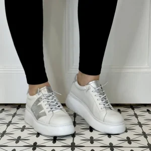 Wonders Casual Shoes | Trainers*Zurich Sneakers A-2650 WHITE SILVER